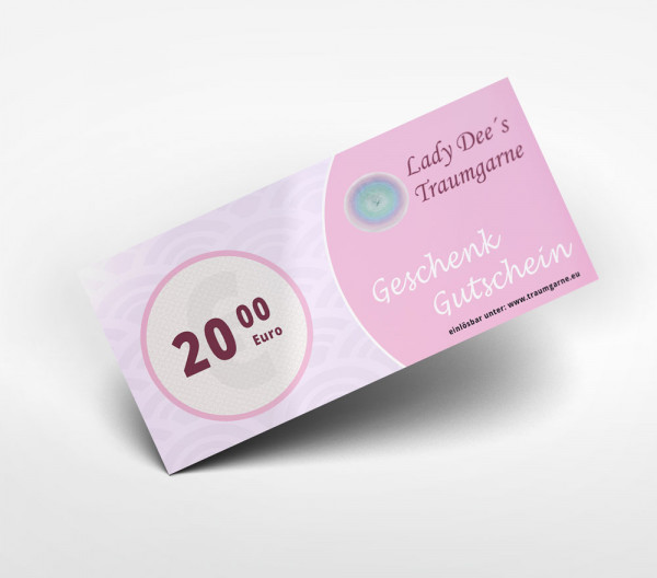 Geschenkgutschein 20