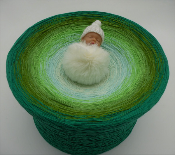 Gigantischer Bobbel - Ziergräser im Sommerwind (Baby Anhänger inkl.)