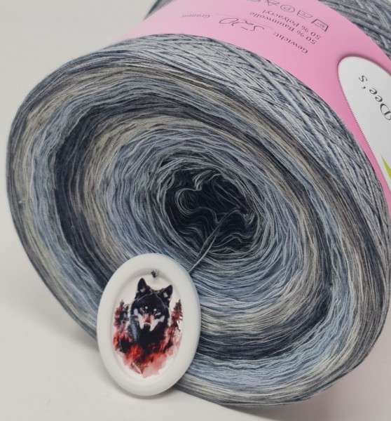 Megabobbel Grauer Wolf