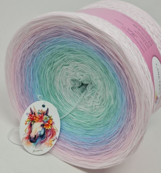 Gigantischer Bobbel - Träumendes Einhorn