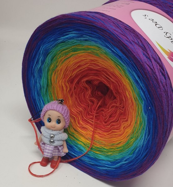 Gigantischer Bobbel - Kinder des Regenbogen