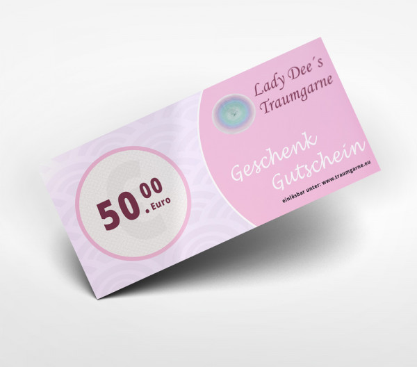 Geschenkgutschein 50