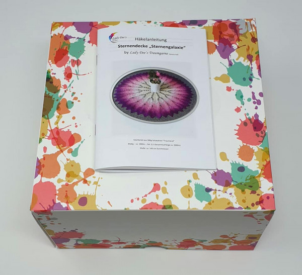 500g Mega-Bobbel + Anleitung "Sternengalaxie" - Jeden Tag ein Knötchen (für 24 Tage) 500g Mega-Bobbel + Anleitung "Sternengalaxie" - Jeden Tag ein Knötchen (für 24 Tage)